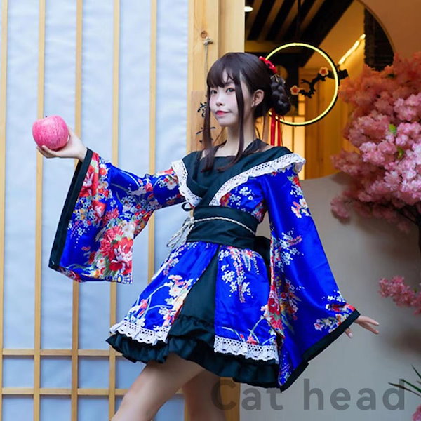 Qoo10] 日本女性伝統和服正装コスプレ撮影アニメシ