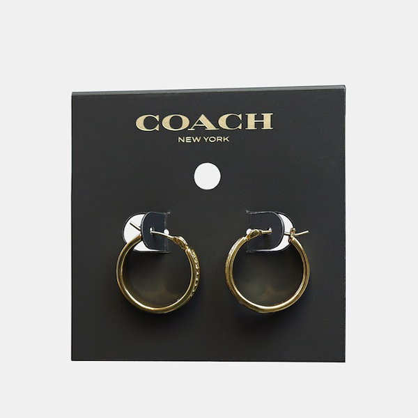 Qoo10] Coach 即発 レディース ピアス CT047/C