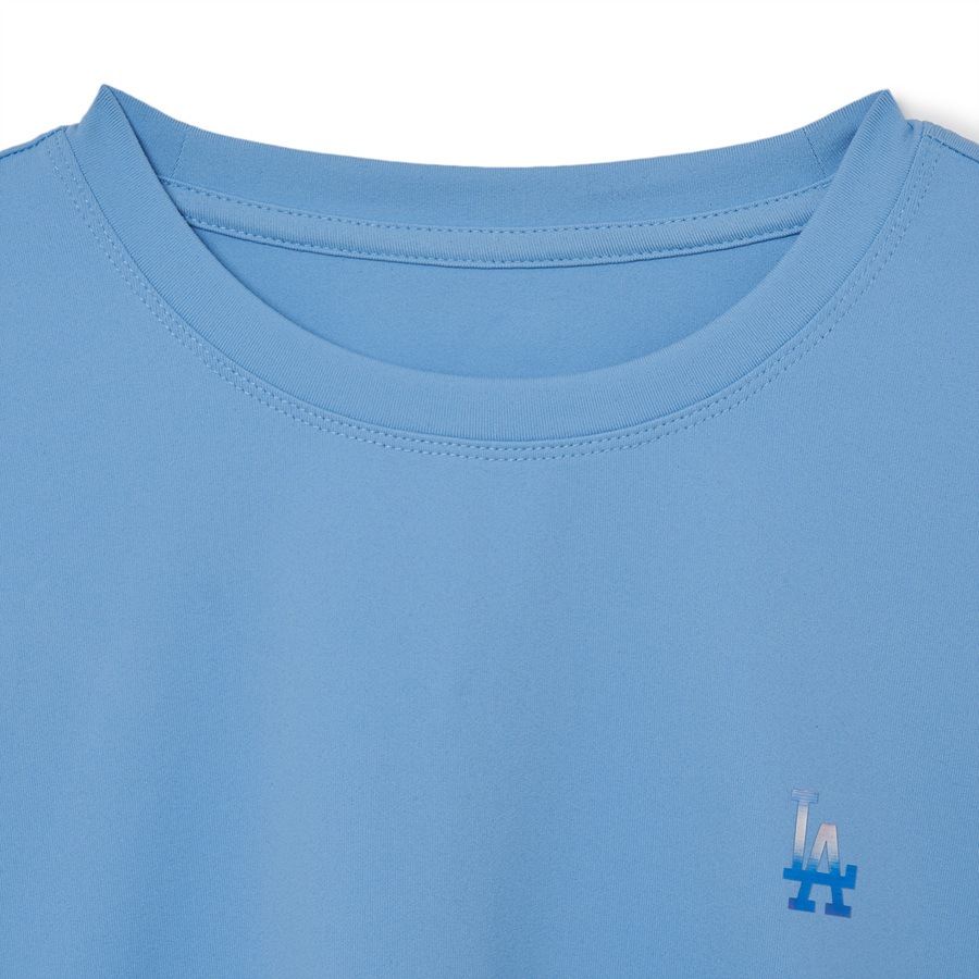 MLBレディースベーシックエスレジャーミディアムロゴ長袖TシャツLA（L.Cobalt Blue） mdprevattcaulkingandwaterproofing.com