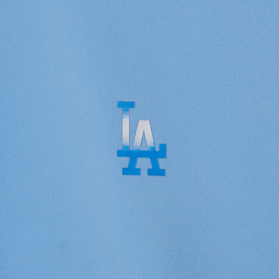 MLBレディースベーシックエスレジャーミディアムロゴ長袖TシャツLA（L.Cobalt Blue） mdprevattcaulkingandwaterproofing.com