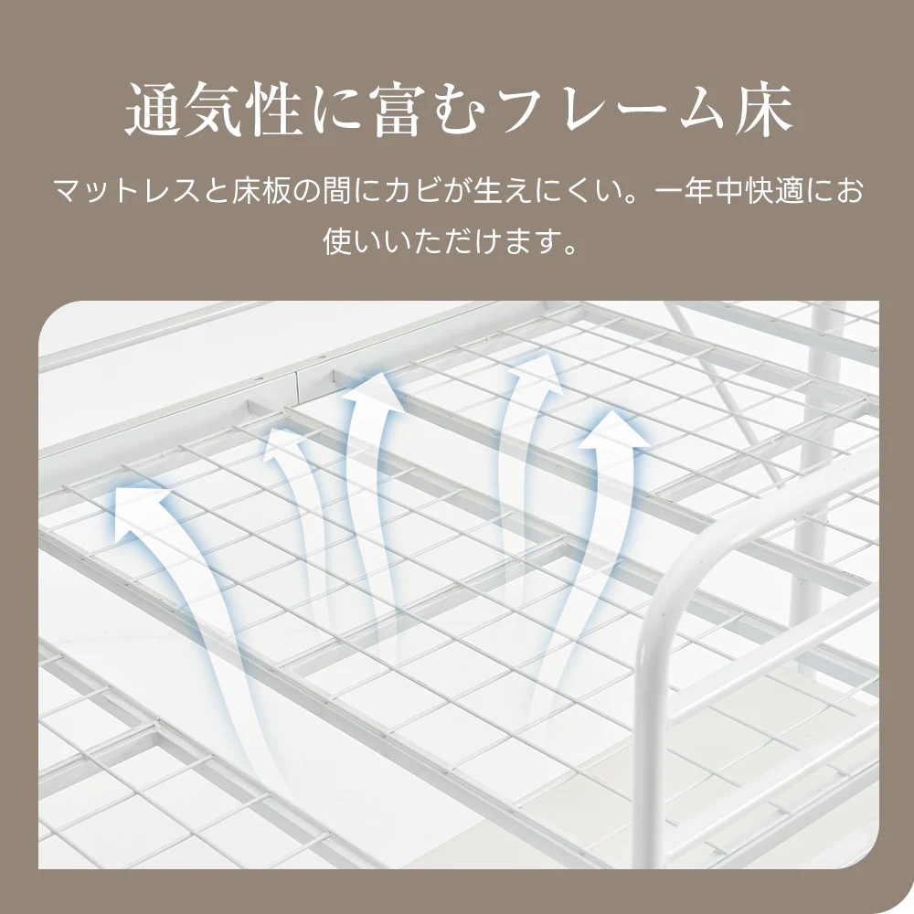 [国内発送]48【ブラック】システムベット 宮棚　ロフトベッド シングル コンセント付き 移動可能デスク付き 北欧風 二段ベッド 大人用　二段ベッド スチール 耐震