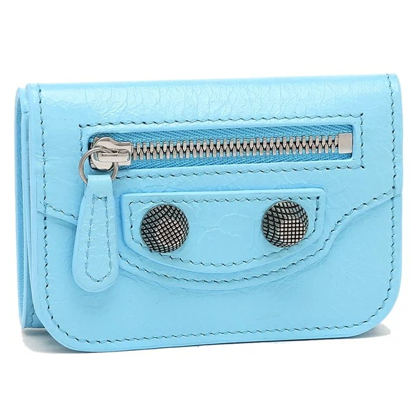 三つ折り財布 ブルー レディース 715234 1VG9Y 4636