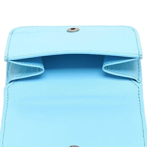 三つ折り財布 ブルー レディース 715234 1VG9Y 4636