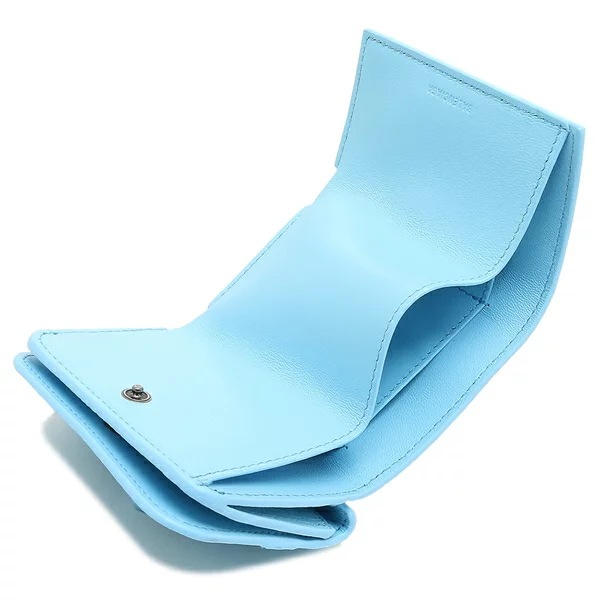 三つ折り財布 ブルー レディース 715234 1VG9Y 4636