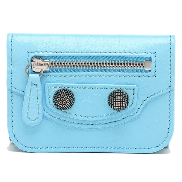 三つ折り財布 ブルー レディース 715234 1VG9Y 4636