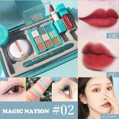 Qoo10] MAGIC NATION コスメ5点セット 超かわいい ギフトボッ