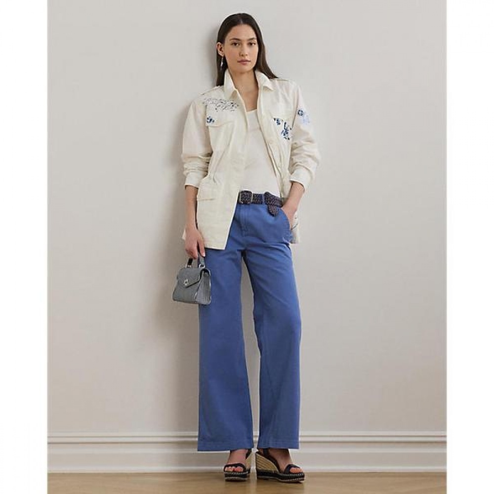 ローレン ラルフ ローレン プリント フェザ―ウェイト ツイル フィールド ジャケット WMLROTWS2820606100