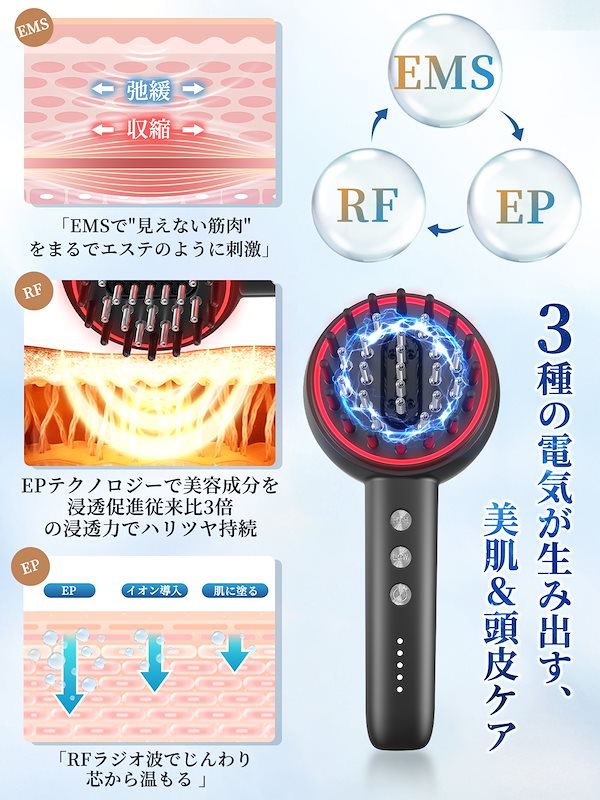 Kiboer 電気ブラシ 電動 頭皮ブラシ Amazon.co.jp: Kiboer 電気ブラシ 電動 頭皮ブラシ 美顔器 頭皮