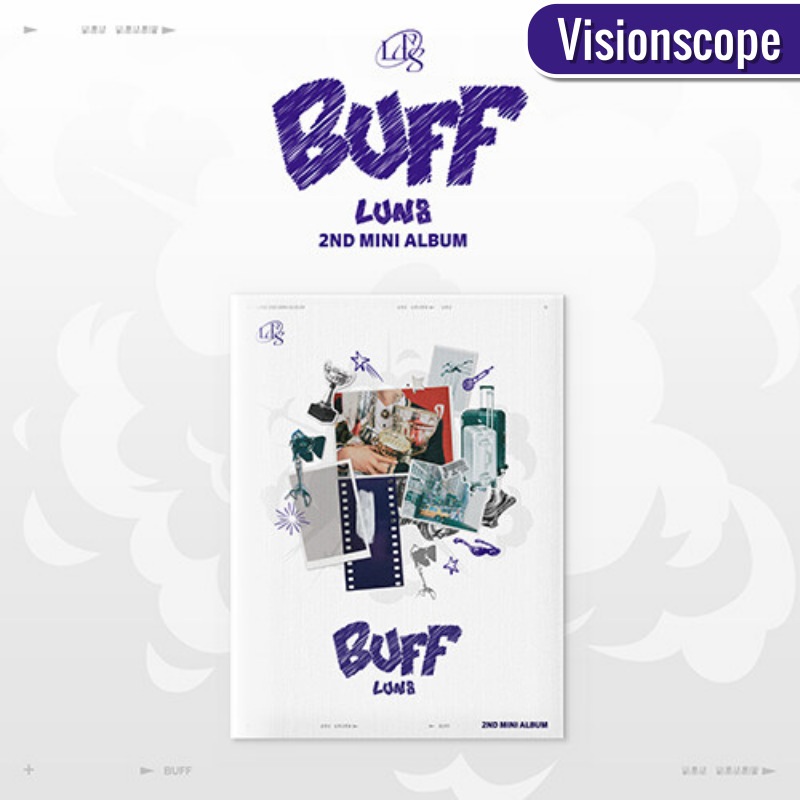 [2種セット] LUN8 アルバム 2nd Mini [BUFF] Timecapsule ver., Visionscope ver. /チャート反映 +Shop Gift