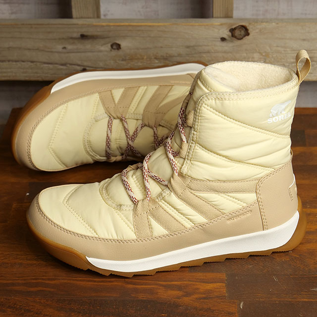 ブーツ ウィットニー2プラス レース ウォータープルーフ [NL5162-292] レディース 靴 防水 スノーブーツ ウィンターブーツ Honey-White/Ceramic