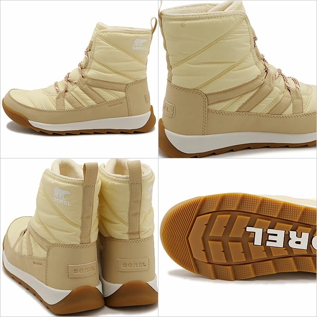 ブーツ ウィットニー2プラス レース ウォータープルーフ [NL5162-292] レディース 靴 防水 スノーブーツ ウィンターブーツ Honey-White/Ceramic