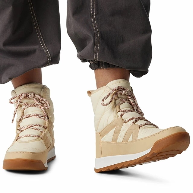 ブーツ ウィットニー2プラス レース ウォータープルーフ [NL5162-292] レディース 靴 防水 スノーブーツ ウィンターブーツ Honey-White/Ceramic