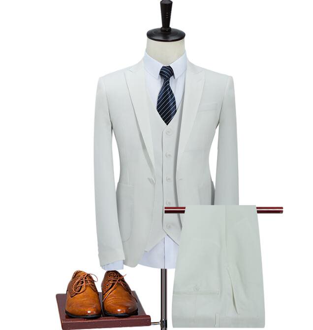 スタイリッシュ 3ピーススーツ メンズ上下セットセットアップ 二次会 花婿の介添え 通勤 結婚式 卒 スタイリッシュ 3ピーススーツ メンズ上下セットセットアップ 二次会 花婿の介添え 通勤 結婚式 卒