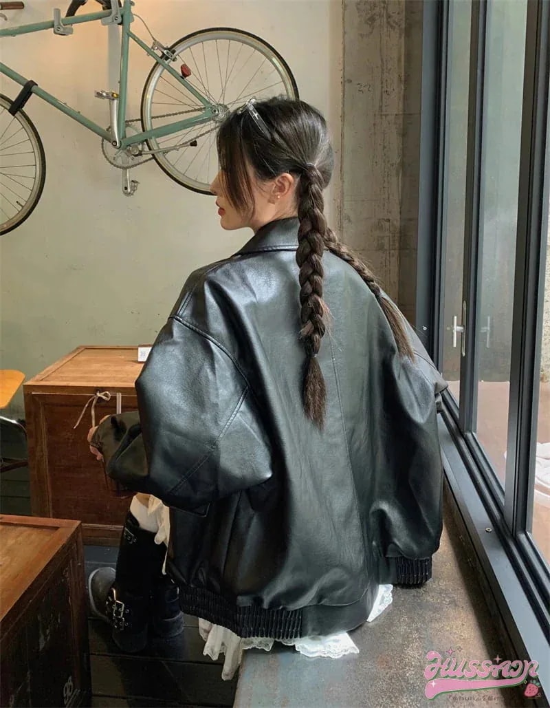 長袖 ジャケット かわいい ショート アウター ブラック 羽織り 合成 バイカラー カジュアル きれいめ 女っぽ きれいめ ファッション 色っぽ 女っぽ カジュアル きれいめ 大人っぽ 上品 清楚秋冬