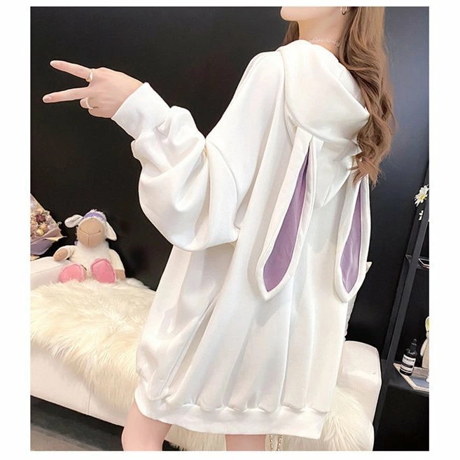 爆売れ中トレーナー レディース プルオーバー パーカー うさぎ 耳 長袖フード シンプルトップス 可愛いプルオーバー ゆったり 着痩せ 春秋 薄手 バレンタイン プレゼント 爆売れ中トレーナー レディース プルオーバー パーカー うさぎ 耳 長袖フード シンプルトップス 可愛いプルオーバー ゆったり 着痩せ 春秋 薄手 バレンタイン プレゼント