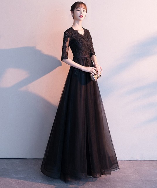 全4色 ドレス 大人 ピアノ 発表会 演奏会用ドレス ロングドレス 結婚式 演奏会 袖付き Aライン 全4色 ドレス 大人 ピアノ 発表会 演奏会用ドレス ロングドレス 結婚式 演奏会 袖付き Aライン