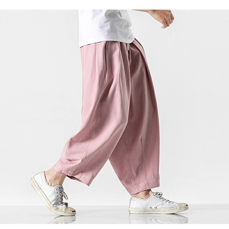 ワイドパンツ メンズ エスニック 民族系 リラックスパンツ バルーンパンツ 太い 太め ビッグシルエット ストリート系 スト系 スケーター モード系 春服 春 秋服 冬服 ダンス