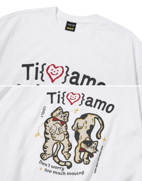 【CPGN STUDIO】24SS★ Tiamo Lovely Short Sleeve Tee CPGN STUDIO /