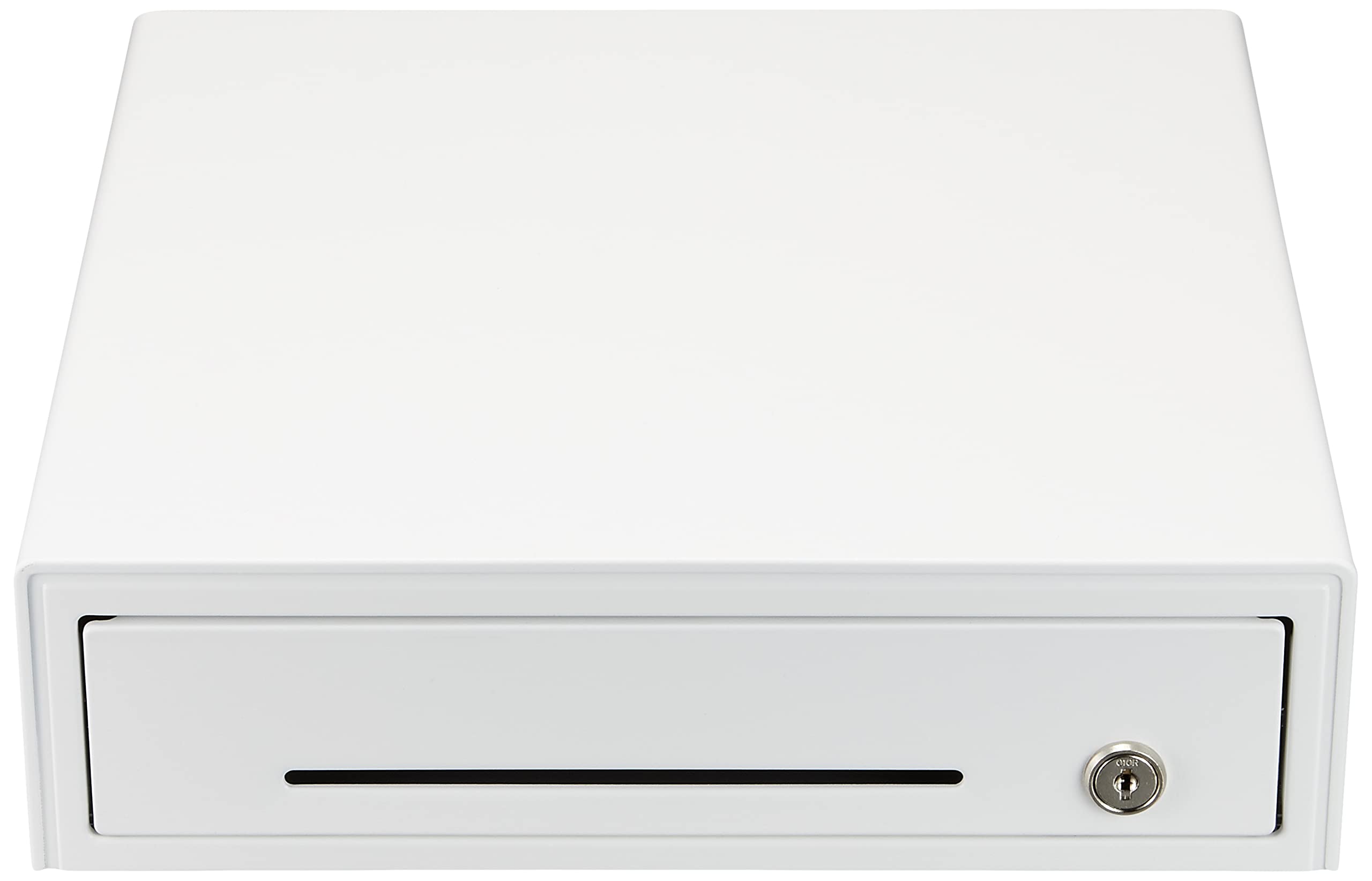 ビジコム 3年保証 国産 手動式 キャッシュドロア W330×D340×H101 小型 S 紙幣3種 硬貨6種 白 BC-DW330HP-W