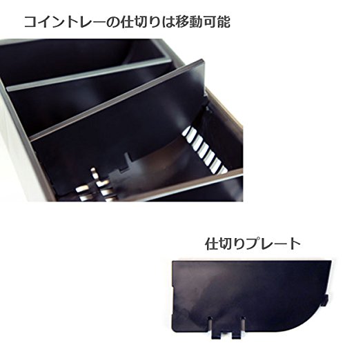 ビジコム 3年保証 国産 手動式 キャッシュドロア W330×D340×H101 小型 S 紙幣3種 硬貨6種 白 BC-DW330HP-W