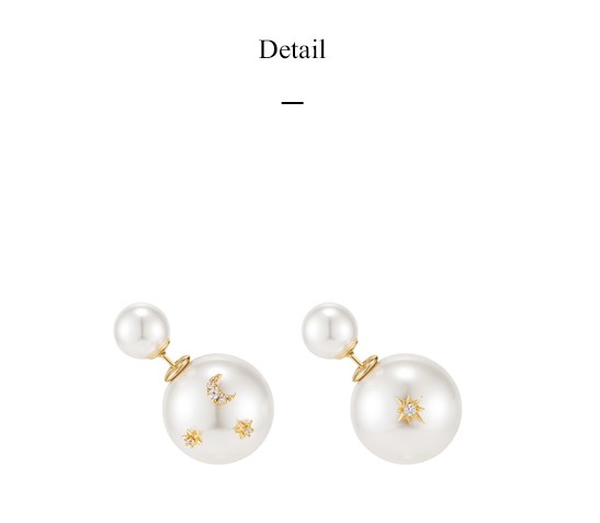 【TATIANA】 Mignon Double Pearl Post Earring ピアス (EC1686) 【TATIANA】 Mignon Double Pearl Post Earring ピアス (EC1686)