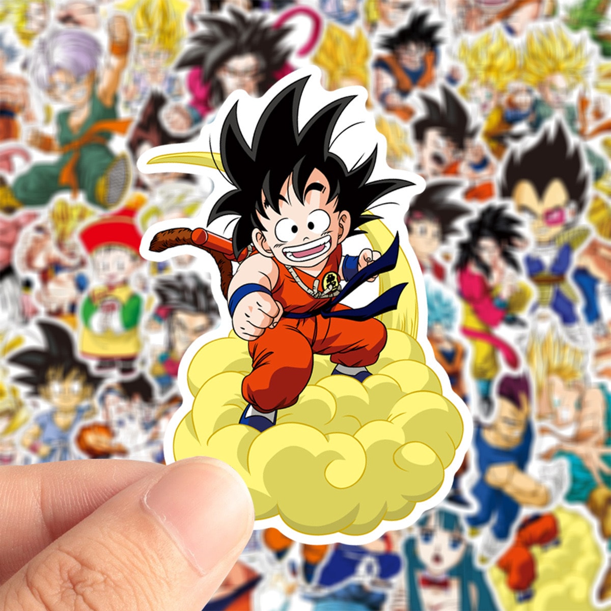 Qoo10] 50枚セット ドラゴンボール ステッカ