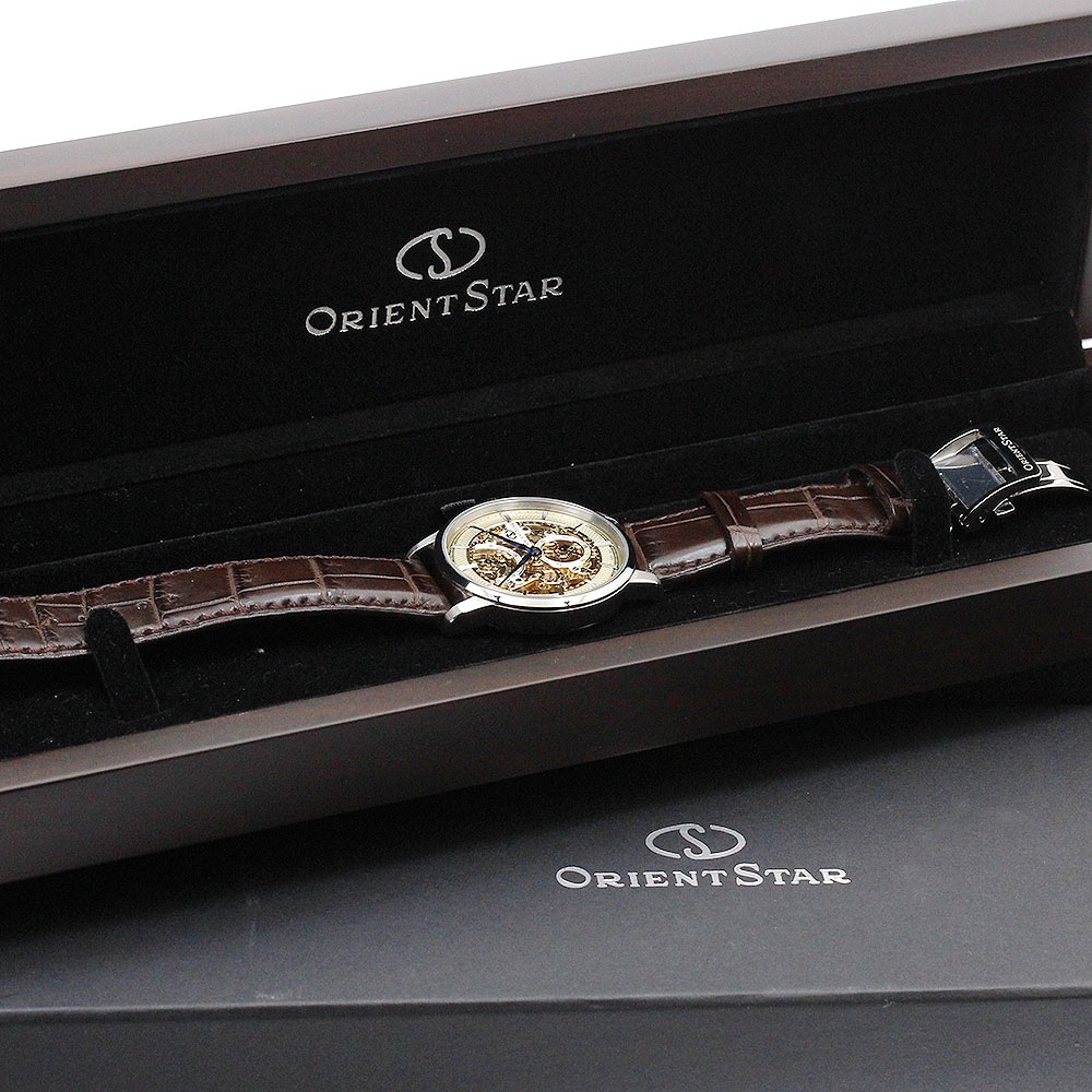 オリエント ORIENT F8B6-UAA0/RK-AZ0001S オリエントスター パワーリザーブ スモールセコンド 手巻き メンズ 美品 箱付き_895065【中古】 オリエント ORIENT F8B6-UAA0/RK-AZ0001S オリエントスター パワーリザーブ スモールセコンド 手巻き メンズ 美品 箱付き_895065【中古】