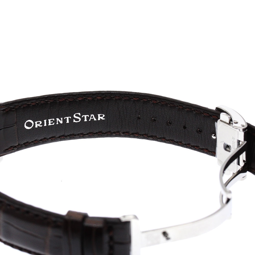 オリエント ORIENT F8B6-UAA0/RK-AZ0001S オリエントスター パワーリザーブ スモールセコンド 手巻き メンズ 美品 箱付き_895065【中古】 オリエント ORIENT F8B6-UAA0/RK-AZ0001S オリエントスター パワーリザーブ スモールセコンド 手巻き メンズ 美品 箱付き_895065【中古】