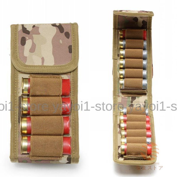 Qoo10] ショットシェルポーチ シェルホルダー シ