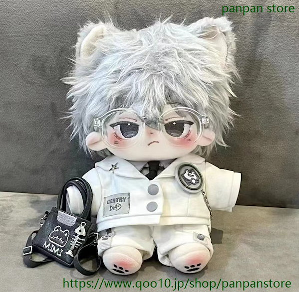 も*ゃ様 5#906オークション 20cmぬい服(無属性) おばけ白猫ちゃんハン も*ゃ様 5#906オークション 20cmぬい服(無属性) おばけ白猫ちゃん