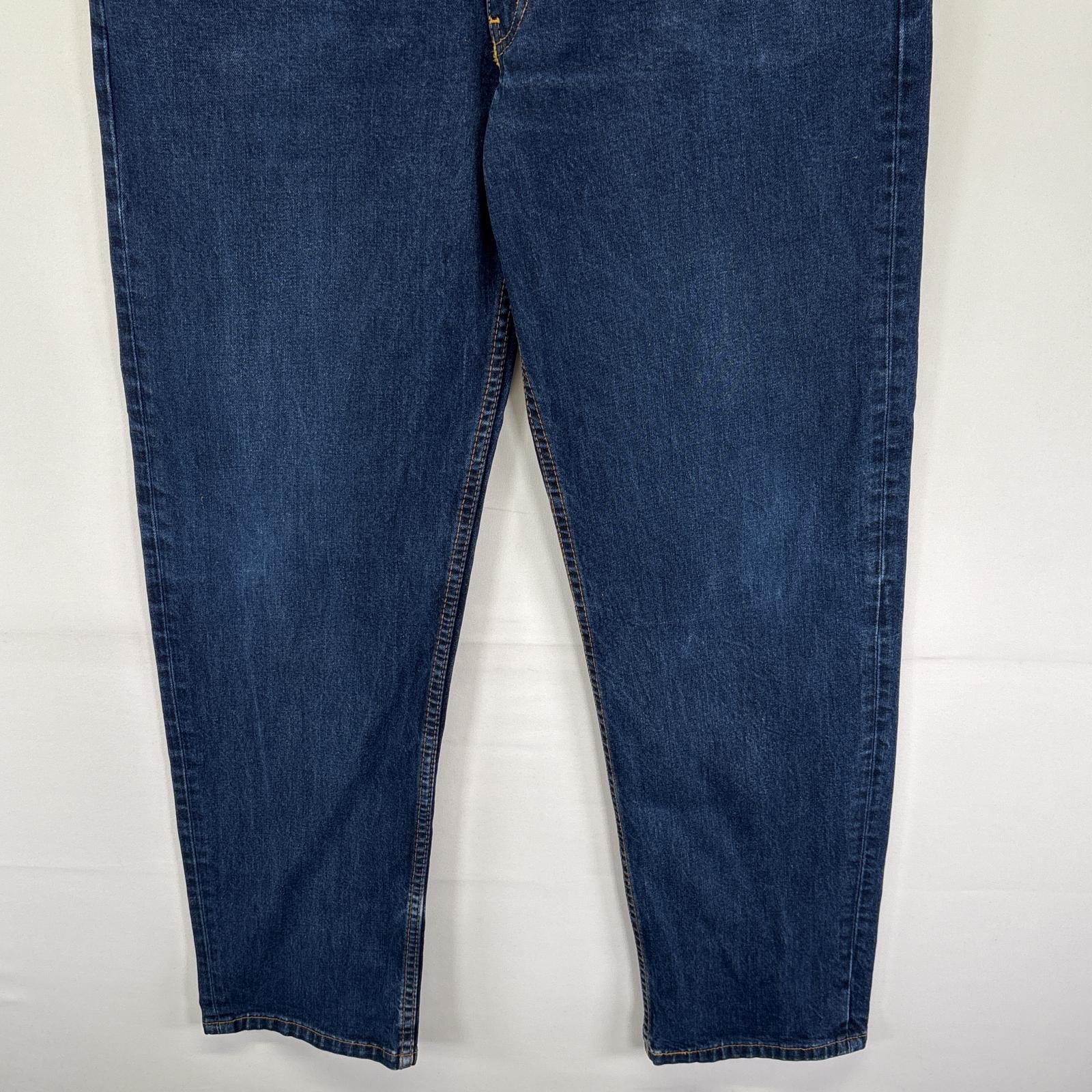 古着 デニムパンツ 550 テーパード 5ポケット ストレッチ ジーンズ ジーパン 色落ち w38 L34 ブルー メンズ 古着 デニムパンツ 550 テーパード 5ポケット ストレッチ ジーンズ ジーパン 色落ち w38 L34 ブルー メンズ