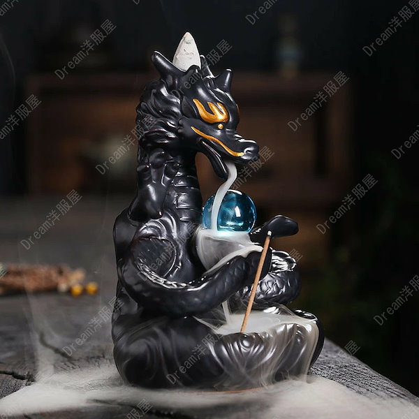 倒流香観音 自在観音 仏像香炉 香座 置物 倒流香観音 自在観音 仏像香炉 香座 置物