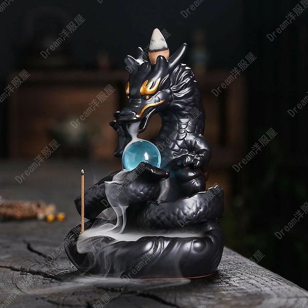 Qoo10] 神龍 倒流香 香炉 お香ホルダー 流川香