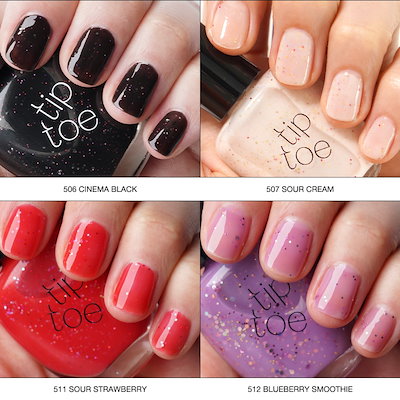 Qoo10] tiptoe 【マニキュア】ネイルポリッシュ＆トップコ : ネイル