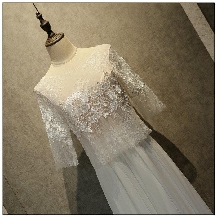 長袖 パーティードレス ウェティグドレス Aラインドレス ロングドレス 結婚式 二次会 海外挙式 花嫁 安い 大きいサイズ 発表会 おしゃれ 前撮り ボレロ