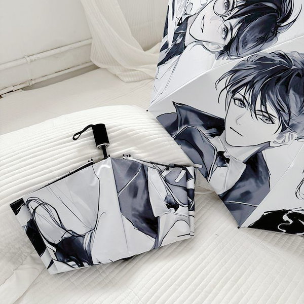 Qoo10] コナン怪盗キッド周辺傘アニメ絵画痛傘工藤