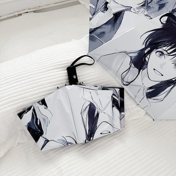 Qoo10] コナン怪盗キッド周辺傘アニメ絵画痛傘工藤