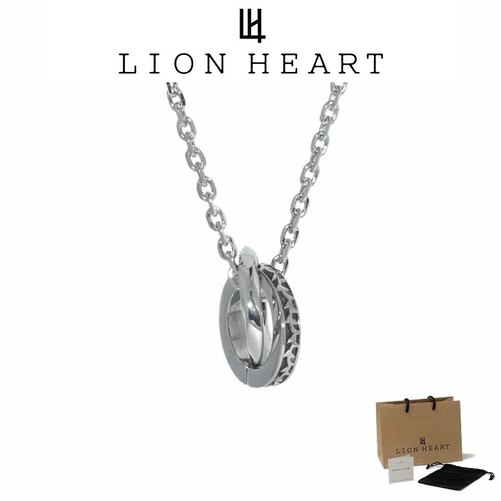 ネックレス メンズ 【WEB限定】イバラダブルリングネックレス サージカルステンレス LH-03NE0415 ステンレス アレルギーフリー クリスマス 誕生日 【ネコポス】