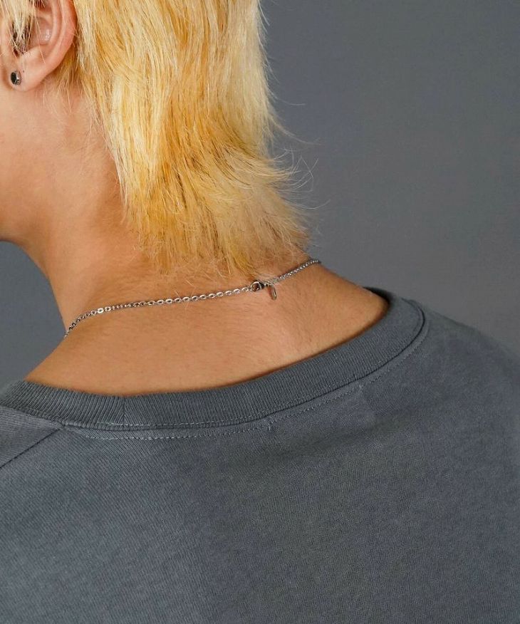 ネックレス メンズ 【WEB限定】イバラダブルリングネックレス サージカルステンレス LH-03NE0415 ステンレス アレルギーフリー クリスマス 誕生日 【ネコポス】