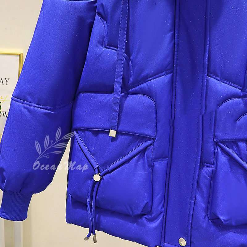 中綿ジャケット レディース 冬 防寒着 ダウンジャケット ショート 中綿コート ダウンコート フード付き アウター 体型カバー ポケット 無地 冬服 防風 厚手 韓国風 暖かい 可愛い 日常着 通勤