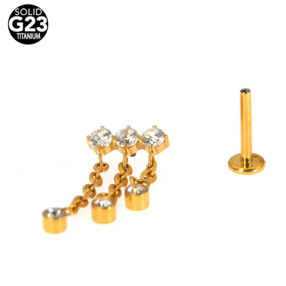 ボディピアス トリプルチャームチタンインターナルラブレット 16G ニッケルフリー 銀色 金色 内ネジ 16ゲージ 耳 軟骨 ヘリックス アンテナ 逆ネジ チェーン 3連風 lb108xxxxxxxx loanandbanking.com