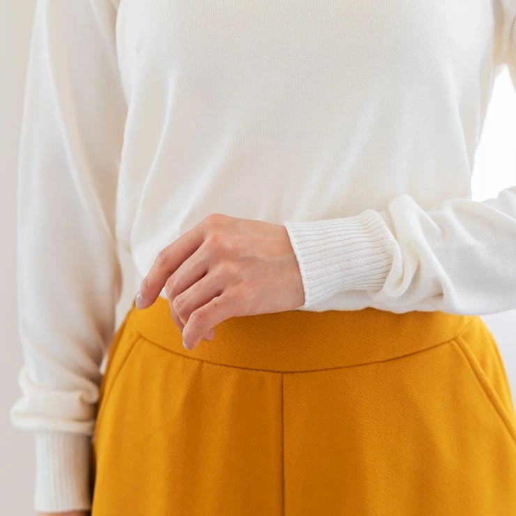 シルク Vネック プルオーバー セーター 長袖 トップス ニットトップス シルク100％ レディース シルクセーター あたたかい 暖かい 敏感肌 肌にやさしい 日本製 h01