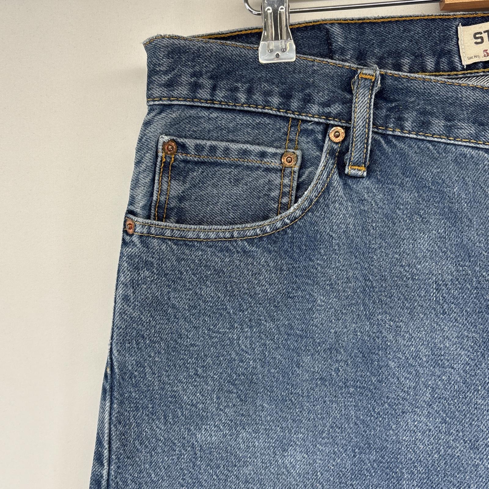 古着 デニムパンツ 505 ストレート ジーンズ ジーパン 5ポケット 長ズボン ジップフライ w36 L30 ブルー メンズ 古着 デニムパンツ 505 ストレート ジーンズ ジーパン 5ポケット 長ズボン ジップフライ w36 L30 ブルー メンズ