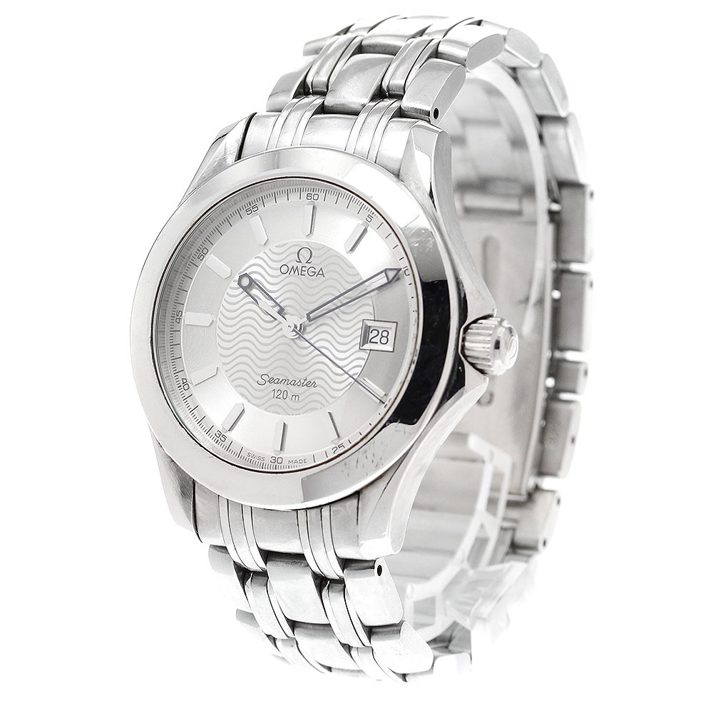 オメガ OMEGA 2511.31 シーマスター120 デイト クォーツ メンズ 保証書付き_878993【中古】 オメガ OMEGA 2511.31 シーマスター120 デイト クォーツ メンズ 保証書付き_878993【中古】