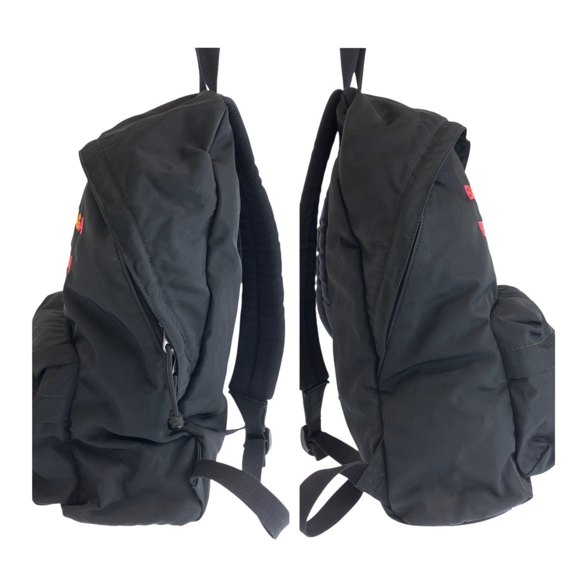 エクスプローラー ロゴ ブラック マルチカラー ナイロン 503221 リュックサック バックパック メンズ 504498