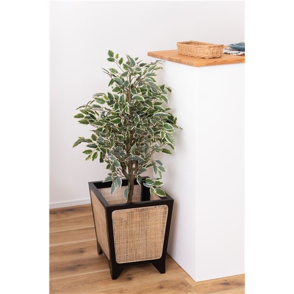 プランターカバー 8号用 角型 約W32xD32xH38cm ナチュラル プランターカバー 8号用 角型 約W32xD32xH38cm ナチュラル