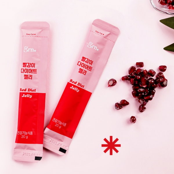 Qoo10] GRN+ 【2個】レッドダイエットゼリー 14包