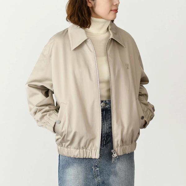 AMI ALEXANDRE MATTIUSSI アミ アレクサンドラマトゥッシ AMI DE COEUR アミパリス ジップジャケット HJK014 CO0009 レディース ユニセックス アウター AMI ALEXANDRE MATTIUSSI アミ アレクサンドラマトゥッシ AMI DE COEUR アミパリス ジップジャケット HJK014 CO0009 レディース ユニセックス アウター