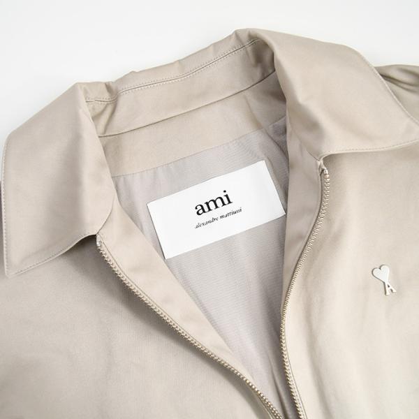 AMI ALEXANDRE MATTIUSSI アミ アレクサンドラマトゥッシ AMI DE COEUR アミパリス ジップジャケット HJK014 CO0009 レディース ユニセックス アウター AMI ALEXANDRE MATTIUSSI アミ アレクサンドラマトゥッシ AMI DE COEUR アミパリス ジップジャケット HJK014 CO0009 レディース ユニセックス アウター