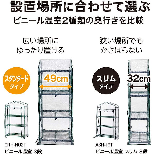 タカショー(Takasho) ビニール温室 特大 GRH-N06T :s-4975149568192